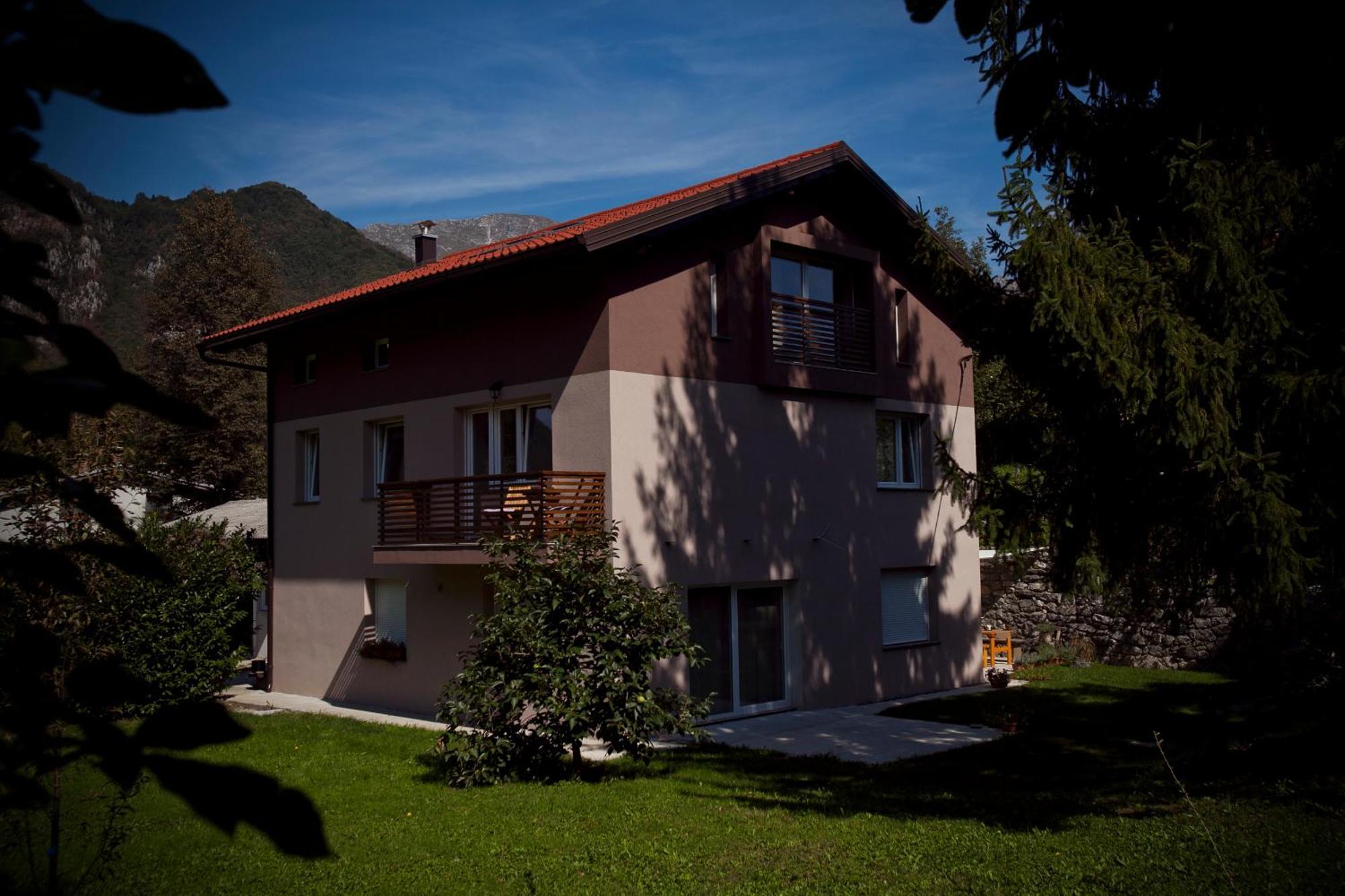 Apartments Soca Kobarid Buitenkant foto